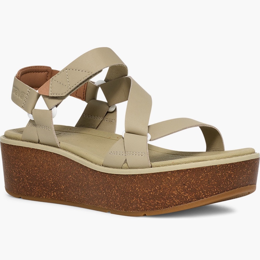 TEVA Wedge Sandal NWT - Green